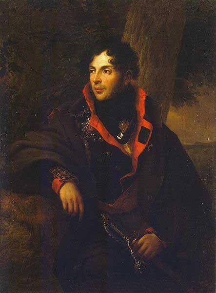  Portrait of Nikolay Kamensky (1776-1811), Russian general, oil painting